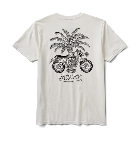 ROARK - MOTO PREMIUM TEE - Off White