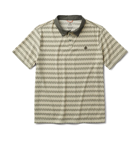 ROARK - BLESS UP BREATHABLE STRETCH POLO SHIRT - Sand