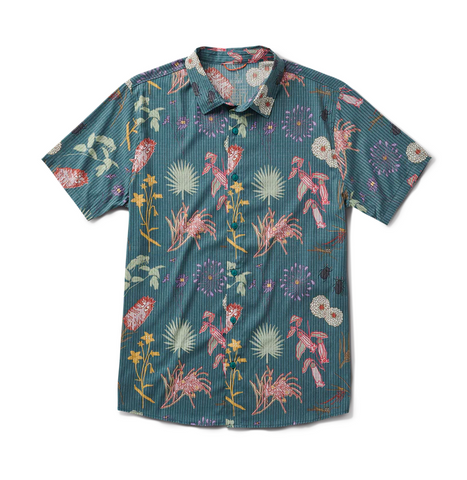 ROARK - BLESS UP BREATHABLE STRETCH SHIRT - Deep Sea