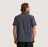 ROARK - GONZO SHORT SLEEVE BUTTON UP SHIRT - Ebony