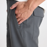 ROARK - LAYOVER PRO TRAVELER PANTS - Charcoal