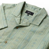 ROARK - GONZO SHORT SLEEVE BUTTON UP SHIRT - Dusty Green