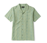 ROARK - GONZO SHORT SLEEVE BUTTON UP SHIRT - Dusty Green