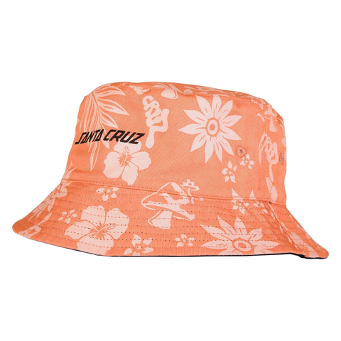 SANTA CRUZ - TAKE A TRIP REVERSIBLE BUCKET HAT - Apricot/Black