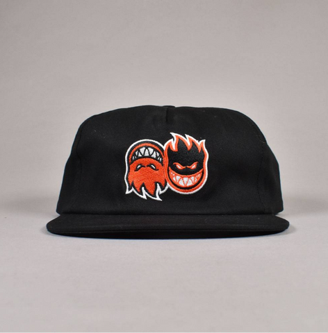 SPITFIRE - ETERNAL FILL SNAPBACK CAP - Black