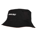 SANTA CRUZ - TAKE A TRIP REVERSIBLE BUCKET HAT - Apricot/Black