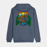 SANTA CRUZ - KENDALL END OF THE DOT HOODIE - Storm Grey