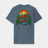 SANTA CRUZ - KENDALL END OF THE DOT T-SHIRT - Storm Grey