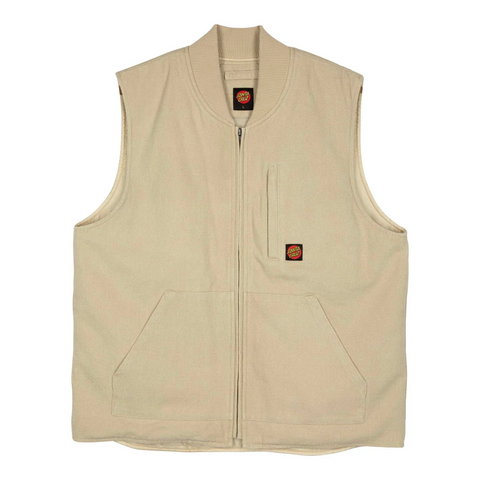 SANTA CRUZ - CLASSIC LABEL VEST - Blond Wood