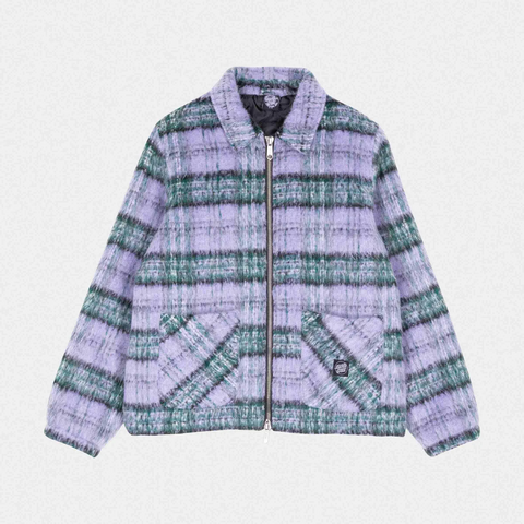 SANTA CRUZ - HARBOUR JACKET - Purple/Green