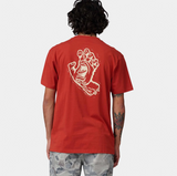 SANTA CRUZ - STAMPED SCREAMING HAND T-SHIRT - Ketchup
