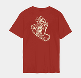 SANTA CRUZ - STAMPED SCREAMING HAND T-SHIRT - Ketchup