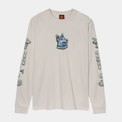 SANTA CRUZ - WINKOWSKI DOG LONG SLEEVE T-SHIRT -