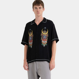 SANTA CRUZ - WINKOWSKI SAMURAI SHORT SLEEVE SHIRT - Black