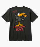 ROARK - SWOOPY BOYS PREMIUM TEE - Black