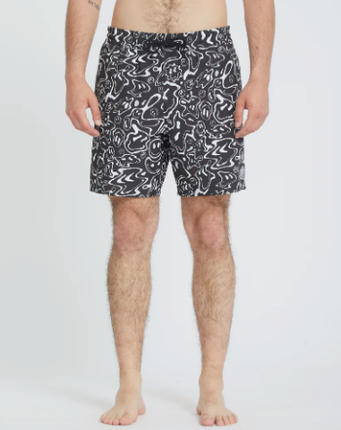 VOLCOM - FILIP RYGALSKI SMILE TRUNK 17" BOARDSHORT - BLACK