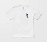 VOLCOM - STAR SHIELDS EXP TEE - White