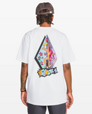 VOLCOM - STAR SHIELDS EXP TEE - White