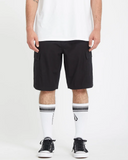 VOLCOM - STRANGE TRIPPER 22 CARGO SHORT - Black