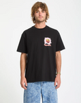 VOLCOM - CHOMP CHOMP T-SHIRT - Black