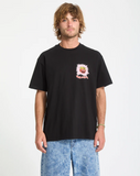VOLCOM - CHOMP CHOMP T-SHIRT - Black
