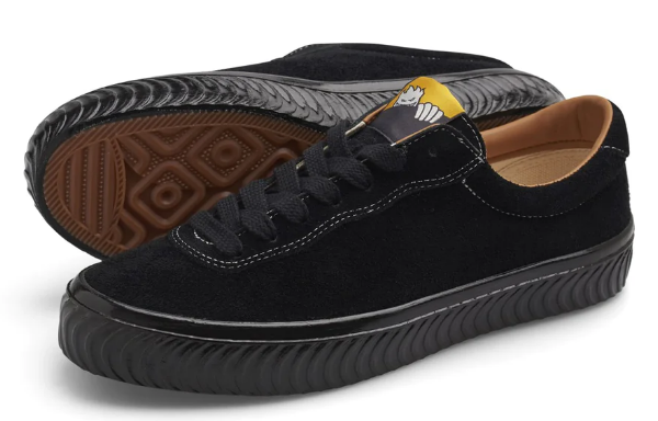 靴 Last Resort AB SPITFIRE vm001 suede Last Resort x Spitfire VM001 Suede Lo Skate Shoes - Black