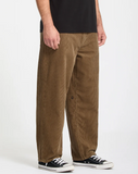 VOLCOM - BILLOW TAPERED CORDUROY TROUSERS - Ermine