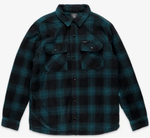 VOLCOM - BOWERED FLEECE SHIRT // EVERGREEN