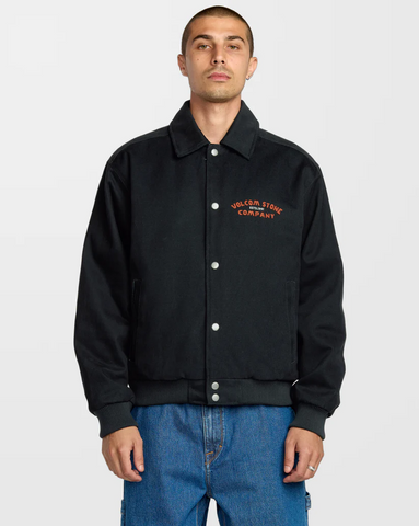 VOLCOM - HIGHSIDERS JACKET - Black