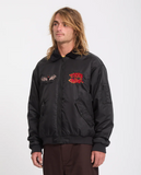 VOLCOM - OZZY REVERSIBLE BOMBER JACKET - Black