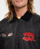 VOLCOM - OZZY REVERSIBLE BOMBER JACKET - Black