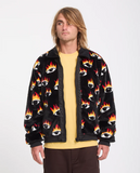 VOLCOM - OZZY REVERSIBLE BOMBER JACKET - Black