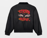 VOLCOM - OZZY REVERSIBLE BOMBER JACKET - Black