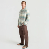 ROARK - CROSSROADS LONG SLEEVE FLANNEL - Unbleached