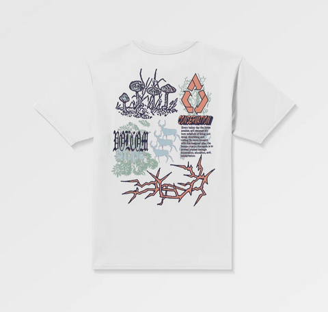 VOLCOM - STONE MATTER T-SHIRT - White