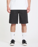 VOLCOM - WORK DIALED 22" SHORT - Black Stripe