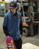 VOLCOM - HAMMERED WORKWEAR CAP - Dust Bowl Indigo