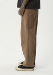 AFENDS - GLIDER PLEATED PANT - Fossil