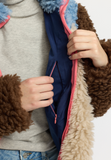 SELFHOOD - CHUNKY BLOCK TEDDY / 77319 - Blue