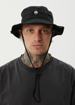 AFENDS - FLAME BUCKET HAT - Black
