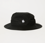 AFENDS - FLAME BUCKET HAT - Black