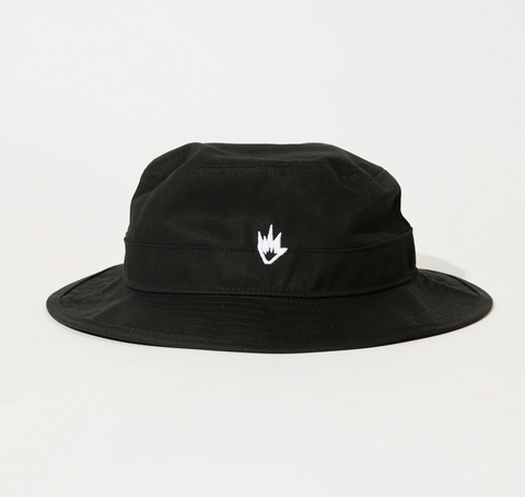 AFENDS - FLAME BUCKET HAT - Black