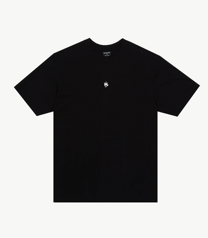 AFENDS - FLAME RETRO TEE - Black