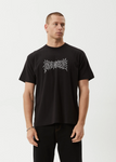 AFENDS - MENTAL BOXY TEE - Black