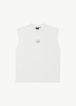 AFENDS - REPEAT SLEEVELESS TEE - White