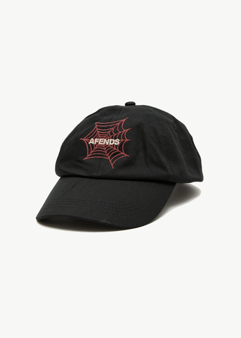 AFENDS - WEBHEAD- SIX PANEL CAP - Black