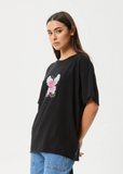 AFENDS - BUTTERFLUER OVERSIZED TEE - Black
