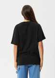 AFENDS - BUTTERFLUER OVERSIZED TEE - Black