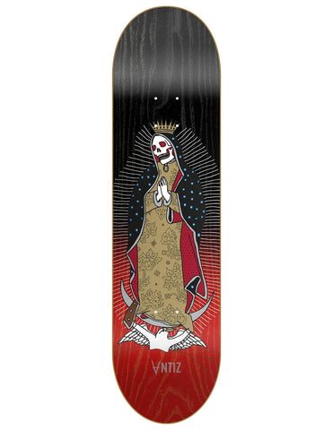 Antiz Skateboards - MARIA - Black & Red -8.25"