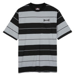 INDEPENDENT - Osage Striped T-Shirt - Grey / Black